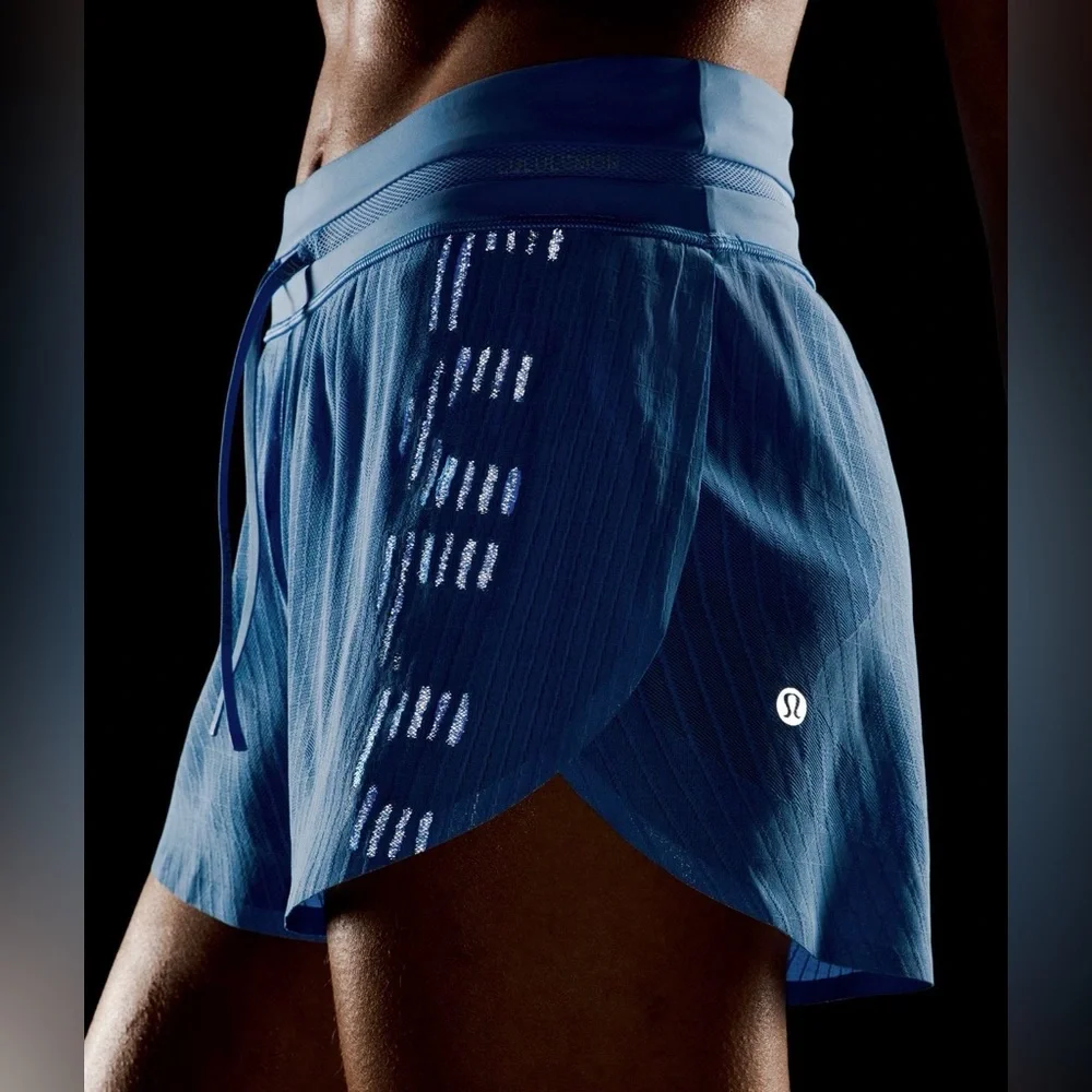 NWT Lululemon Fast and Free Airflow MR Run Short 3” - Picture 2 of 5